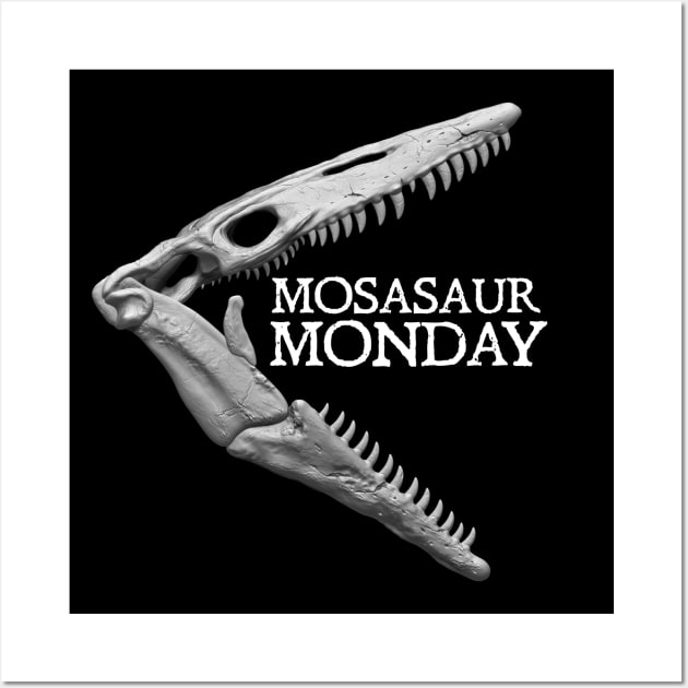 Mosasaur Monday Wall Art by RDNTees